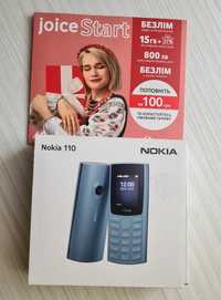 Мобильный телефон Нокиа 110 Dual Sim 2023 +Подарок