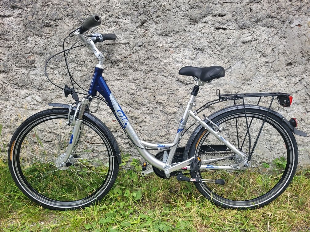 Rower Kalkhoff Jubilee Shimano Nexus 7 Suntour Koła 26" Rozmiar S Dams