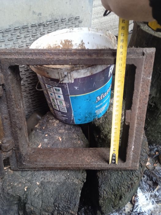 Дверци груби Чугунні