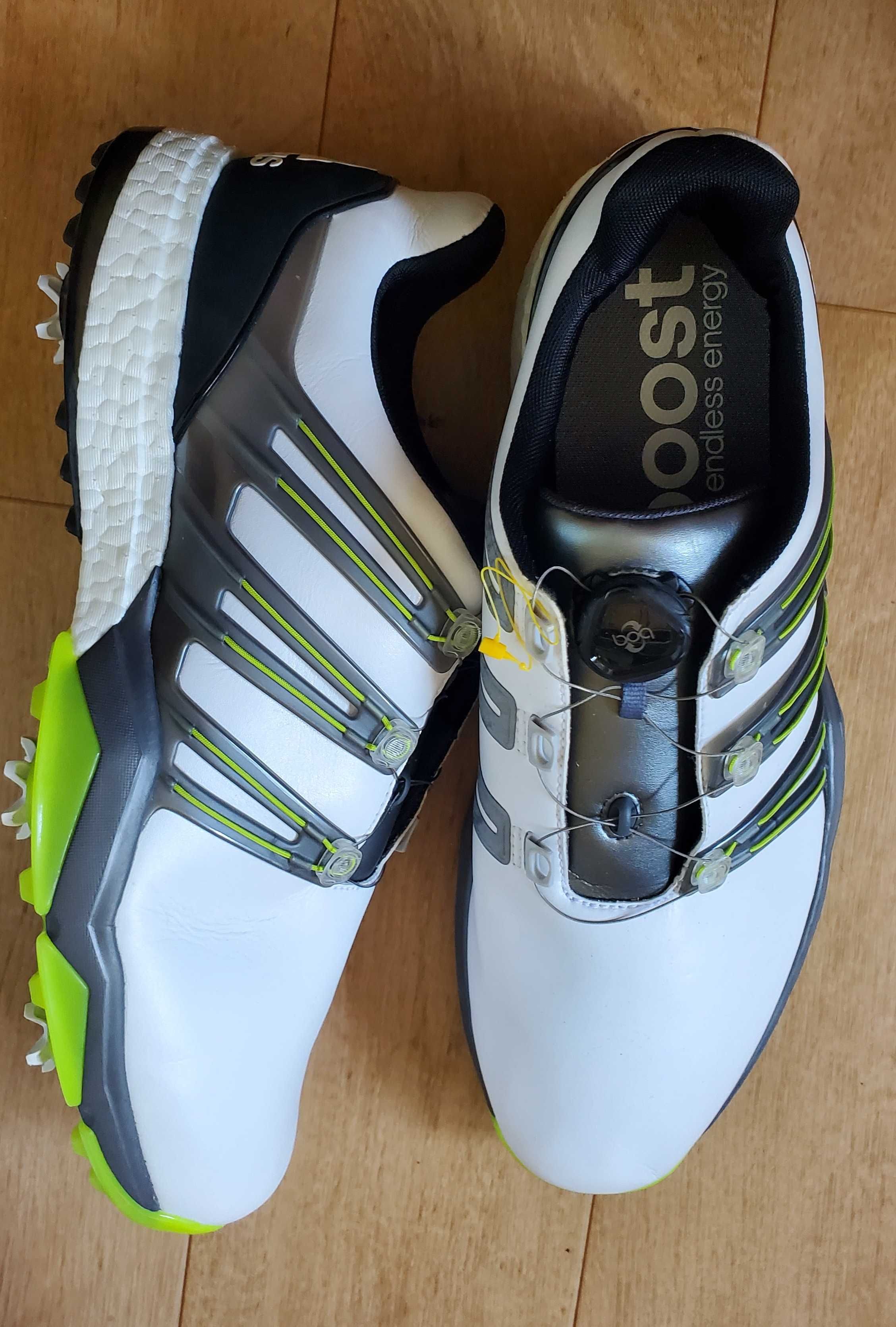 Кроссовки для гольфа Adidas Powerband Boost. Р-Р 49