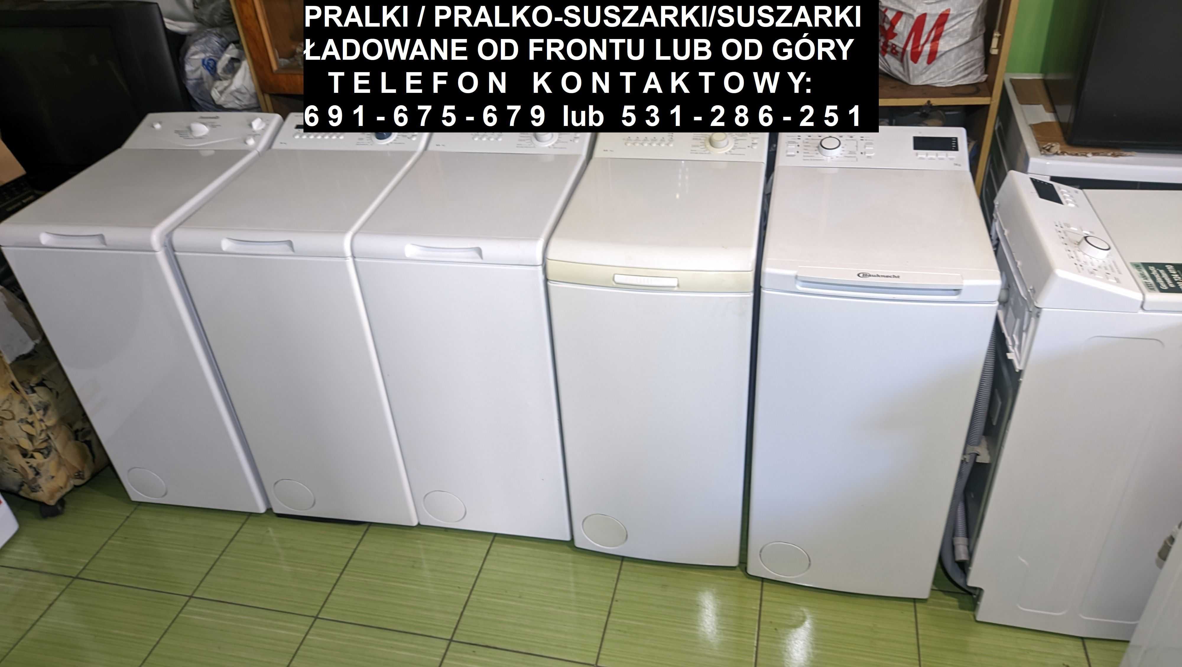 Pralki używane/pralko-suszarki/suszarki - gwarancja/dowóz