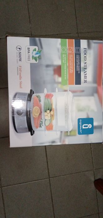 Máquina cozer vapor Aigostar