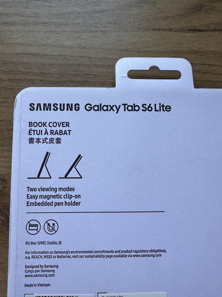 Samsung Galaxy Tab S6 Lite etui book cover do tabletu