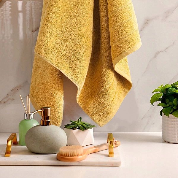 Ręcznik 70x140 kąpielowy BAWEŁNA minimalistyczny puszysty 500g/m2 Dali