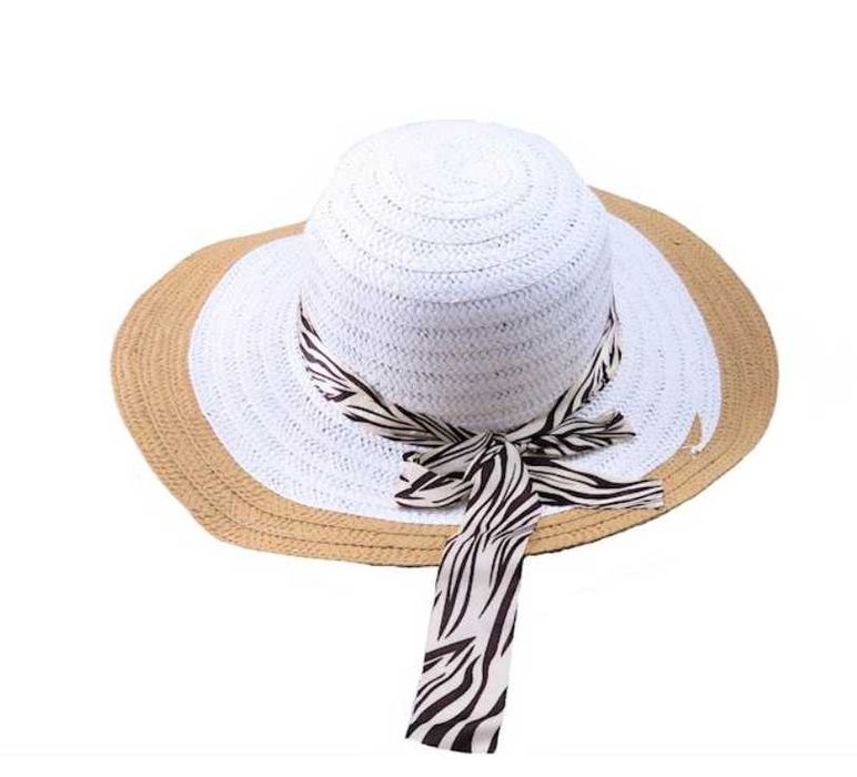 Kapelusz klasyczny 18 x 40 cm ROZMIAR 56 LATO PLAŻA ogród 1 szt mix