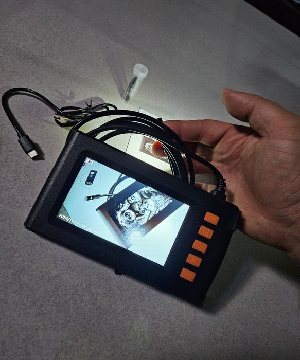 Camera endoscopica ideal para mecanica cabo com 2 metros