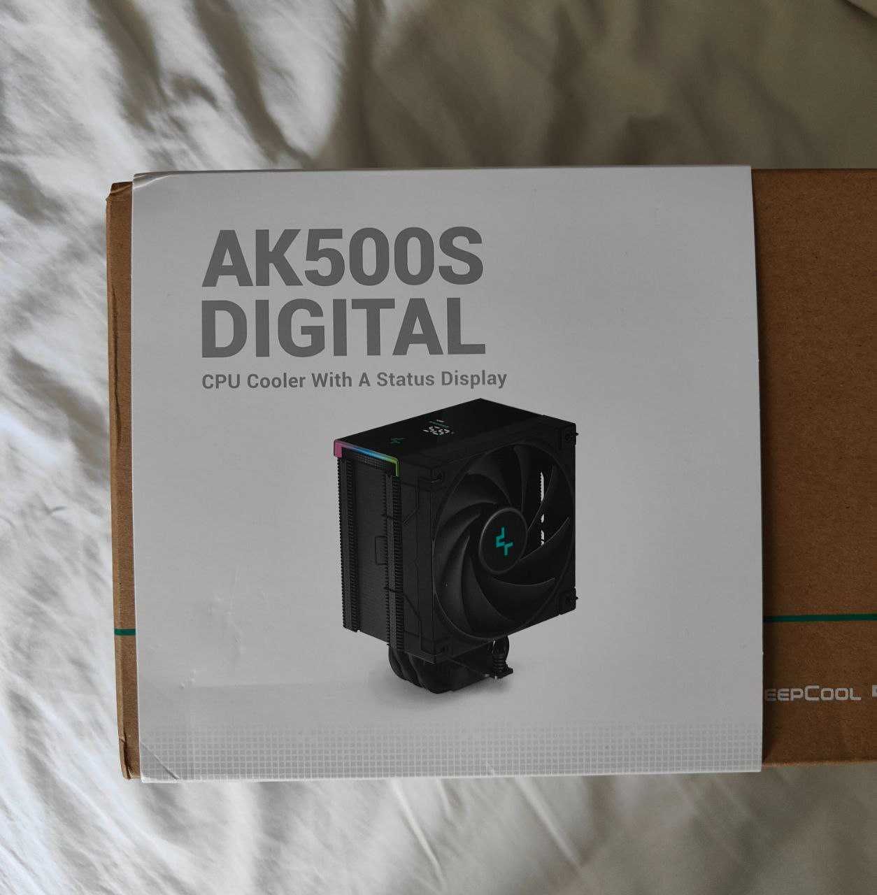 DeepCool AK500S Digital кулер под LGA1700 AM4 AM5 240W