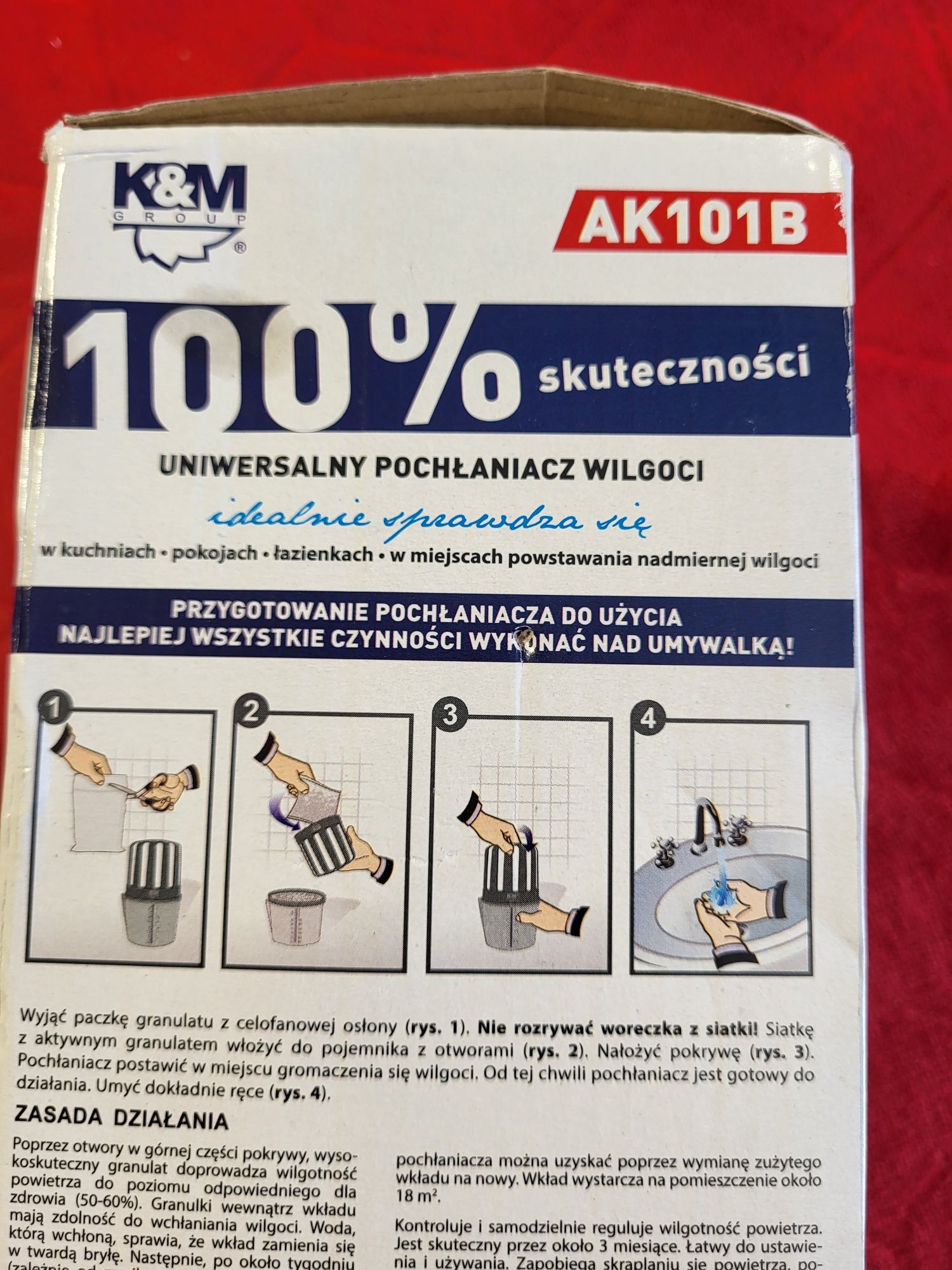 Uniwersalny pochłaniacz wilgoci
