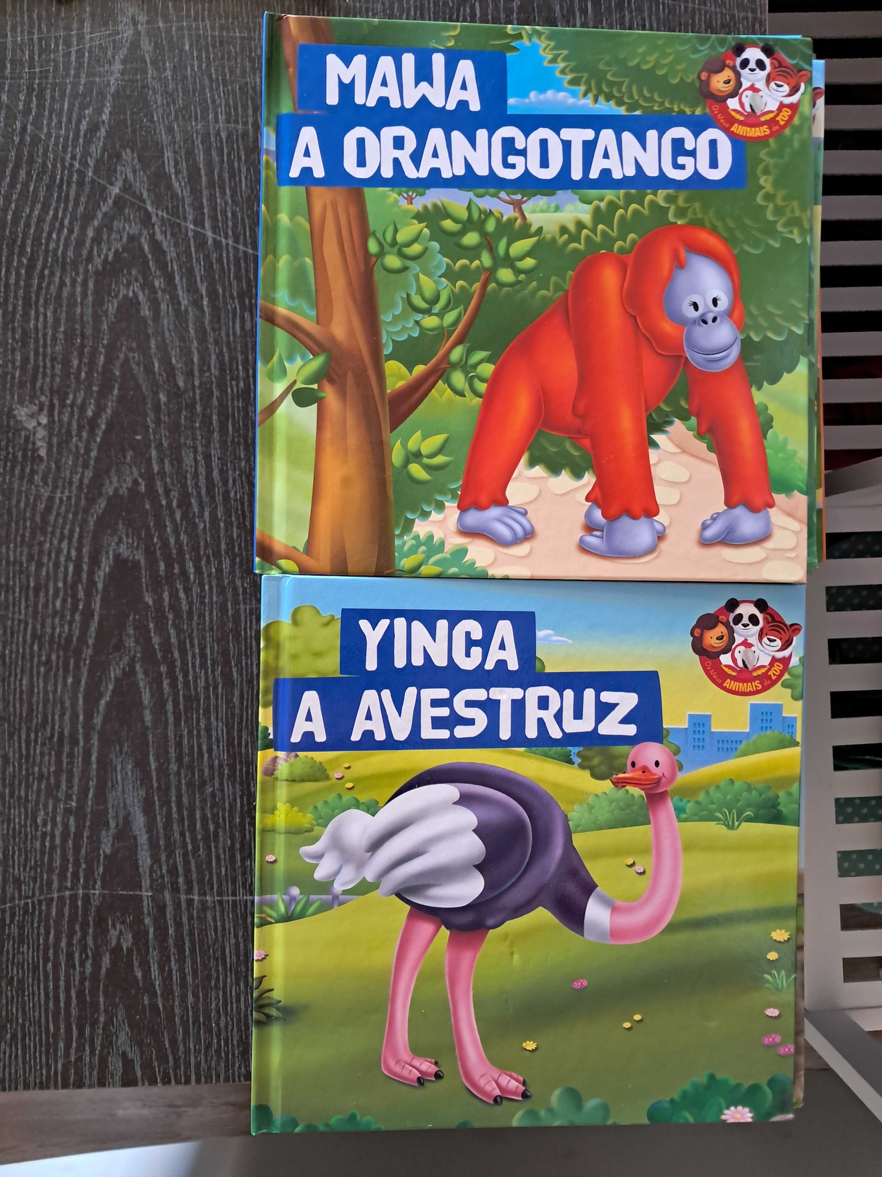Coleção de 30 livros animais
