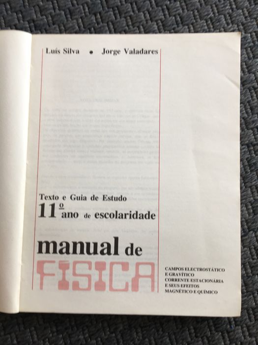 Manual de Física - 10º e 11º ano