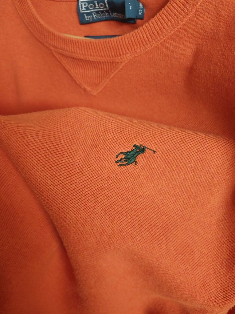 Pomarańczowy sweter Ralf