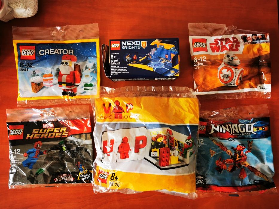 Lego polybags selados