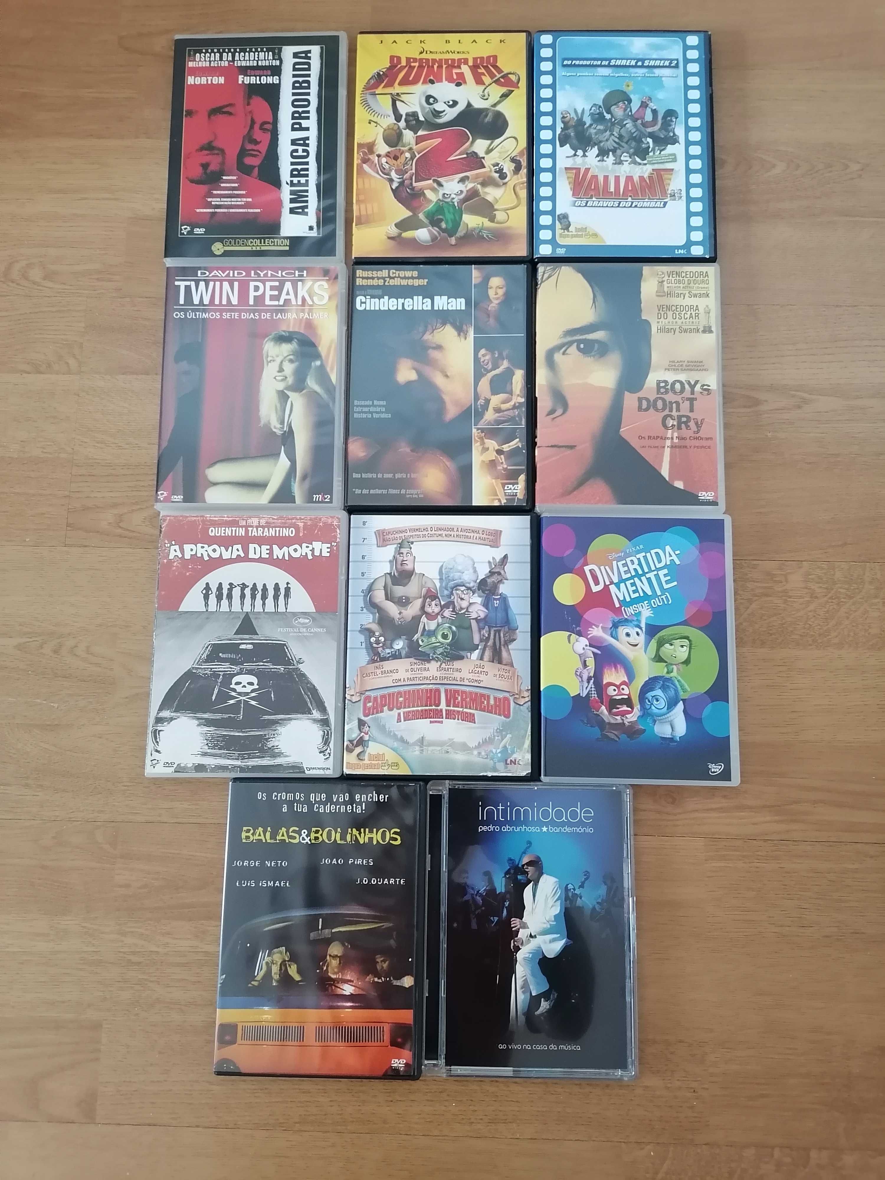 50 DVDs - Usados e novos