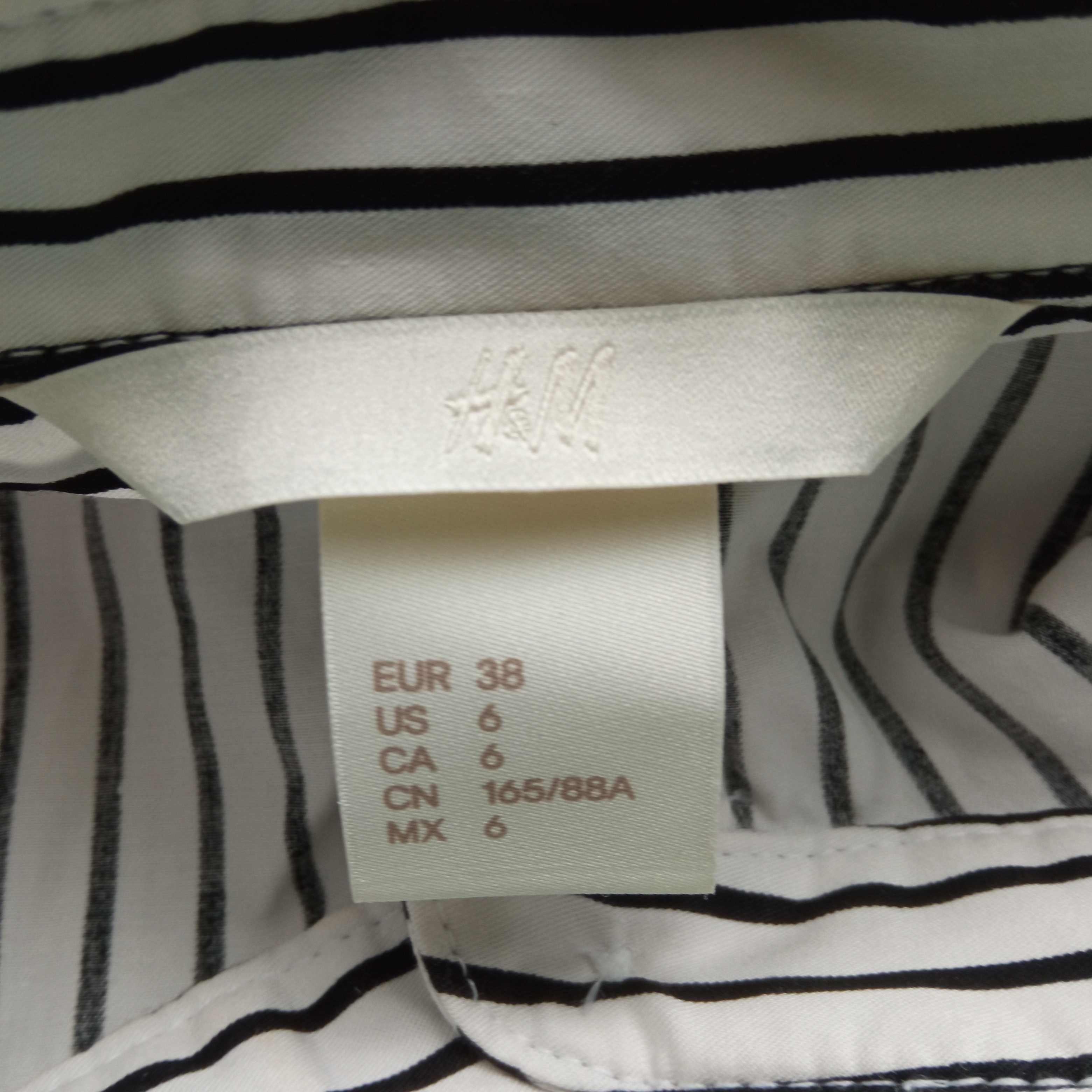 H&M koszula damska w paski r. 38 jak nowa