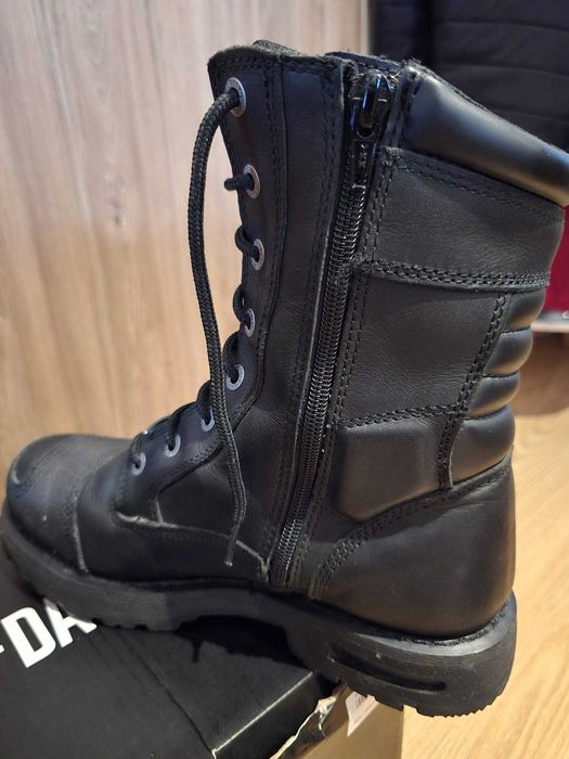 Botas masculinas autênticas Harley Davidson tamanho 42+.