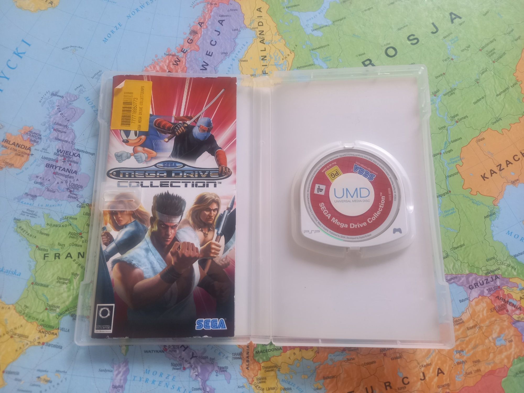 Gra Sony psp Sega mega drive collection