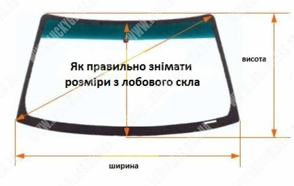 Лобове скло Volvo S40/V50/C30 (2004-2012)
