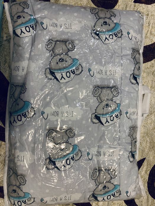 Зимова дитяча ковдра/дод комплект постільної білизни «Маленька Соня».