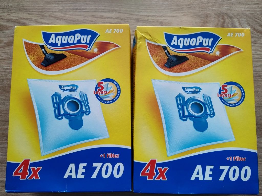 Worki do odkurzacza AquaPur AE 700 8szt.