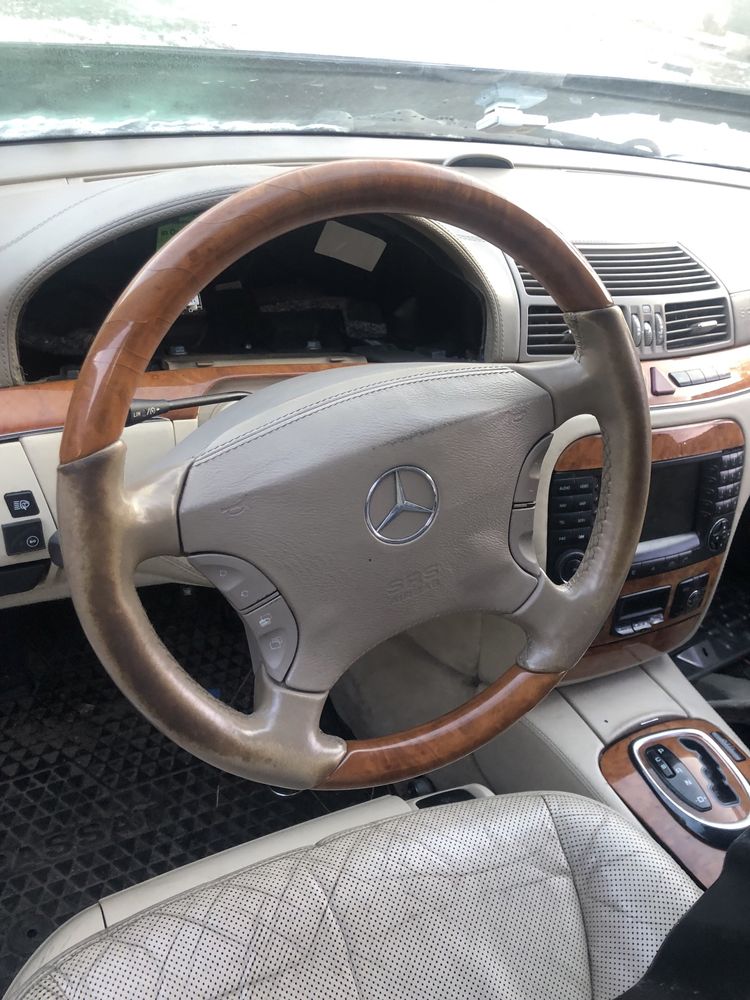 W220 s500 4matic без двигуна цілим або розберу