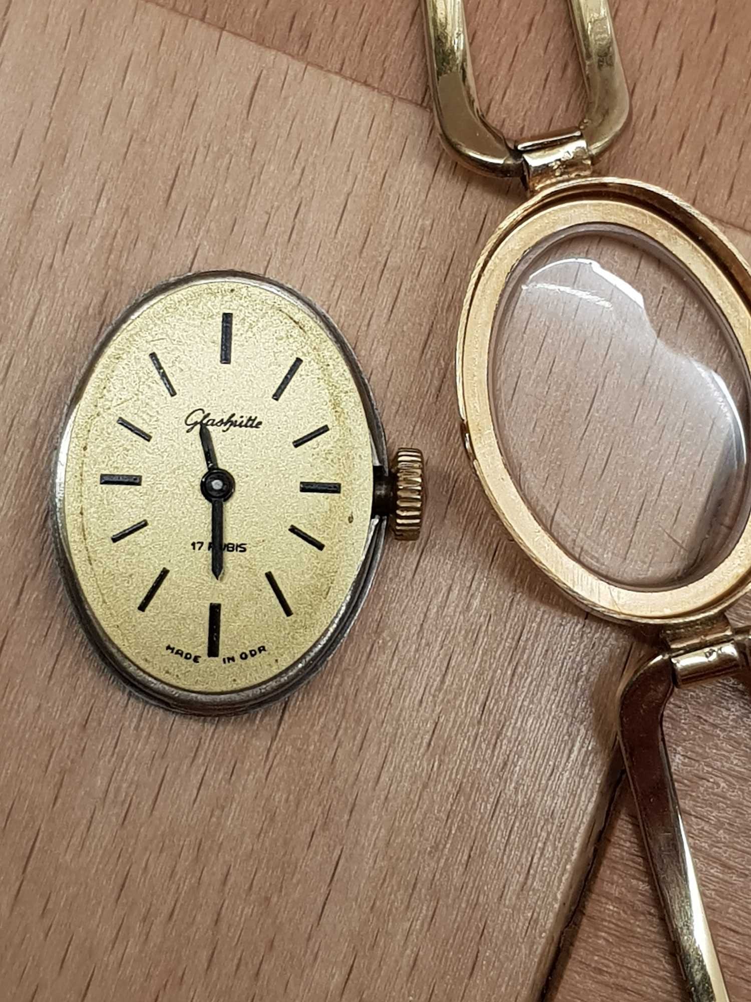 *GUB Glashutte* mechaniczny zegarek damski
