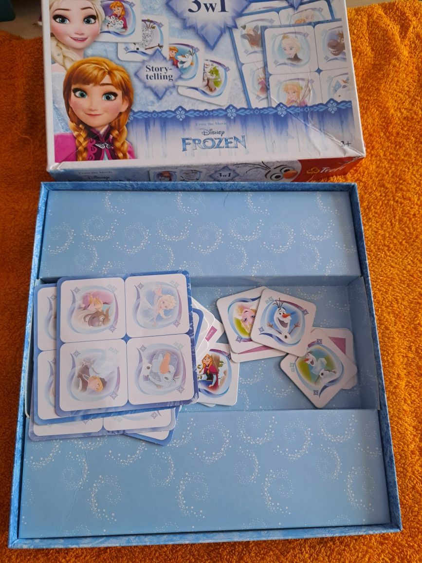 Gra ELSA frozen kraina lodu 3w1
