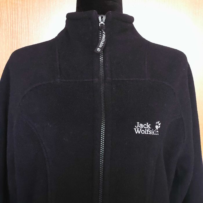 Bluza polarowa *Jack Wolfskin* unisex, czarna roz. M