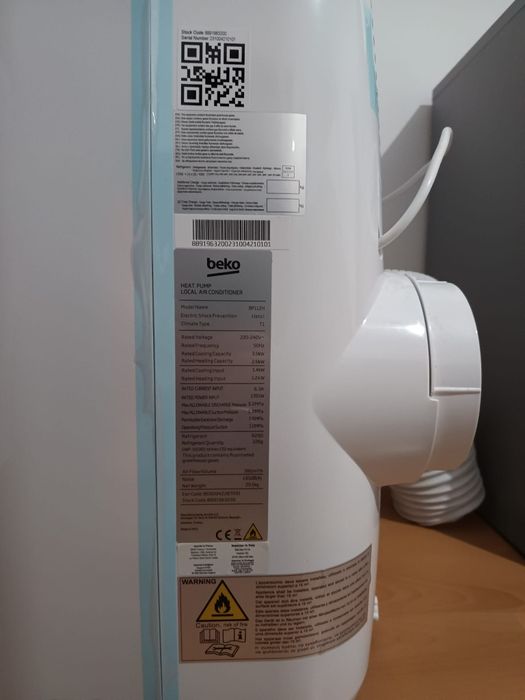 Ar condicionado portátil BEKO BP112H