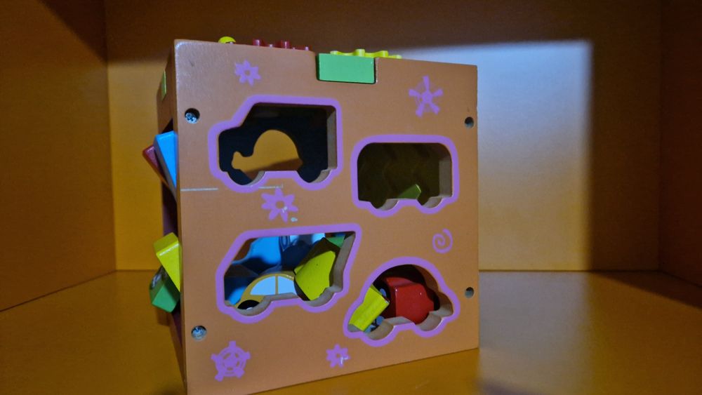 Сортер куб дерев'янний, бізі куб