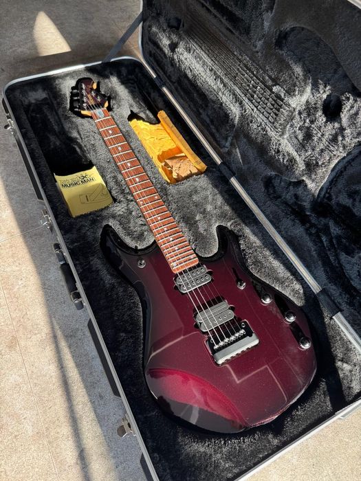 Music Man Petrucci JP6 Piezo Pearl Redburst 2018 - stan kolekcjonerski