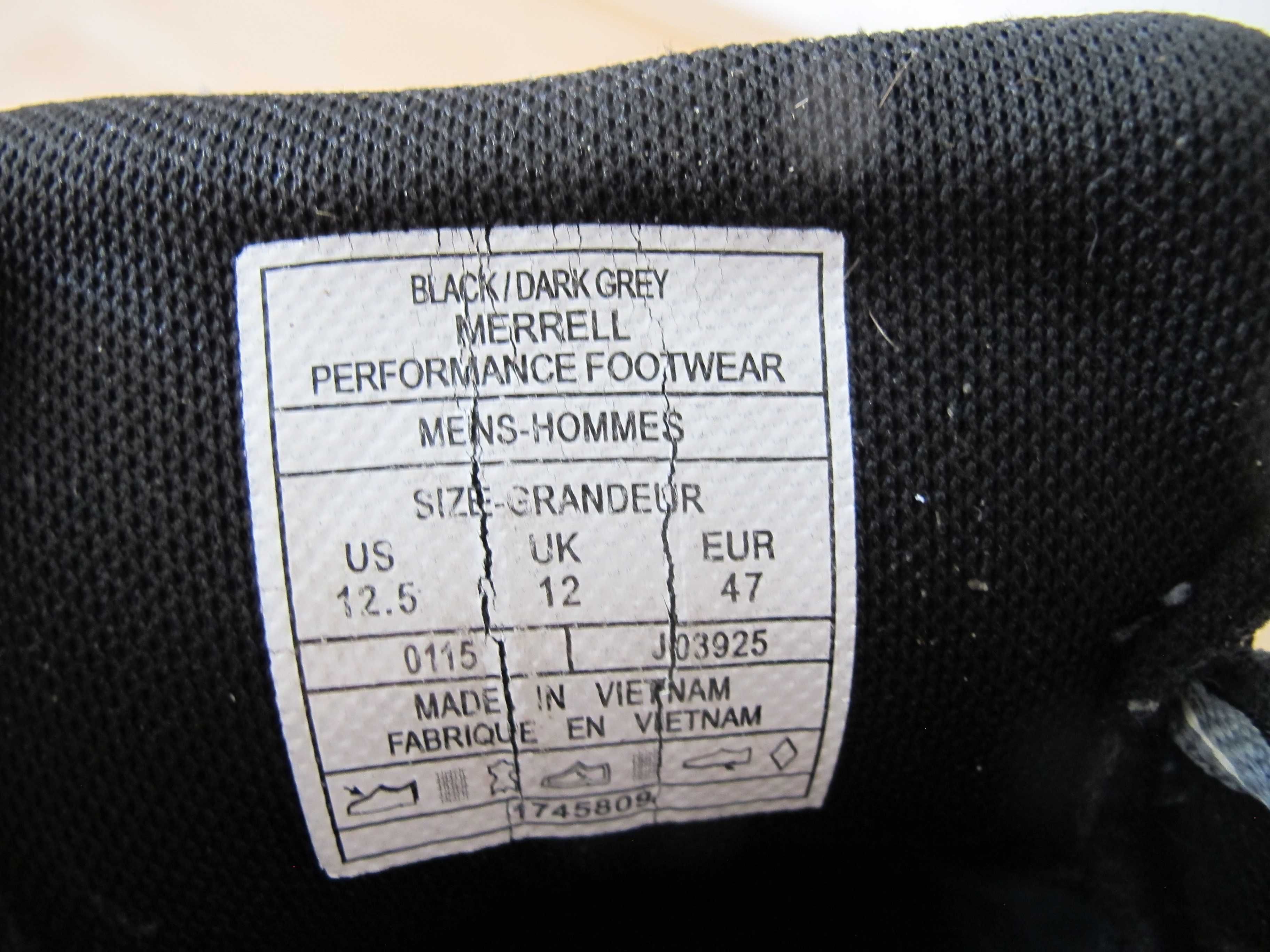 Merrell підошви Vibram