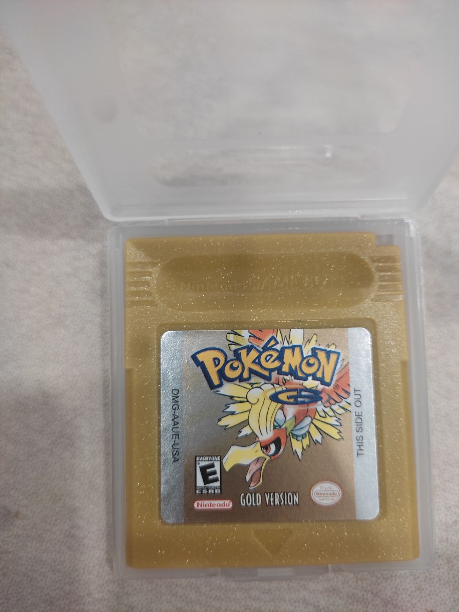 Jogo Pokémon Gold Gameboy