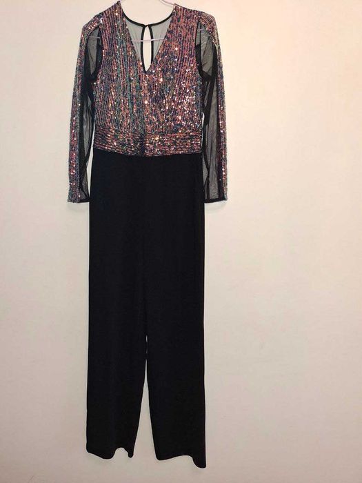 Комбінезон з паєтками,  вечірній брючный