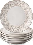 Ceramiczne talerze DOWAN 22 cm – do zmywarki i mikrofalówki