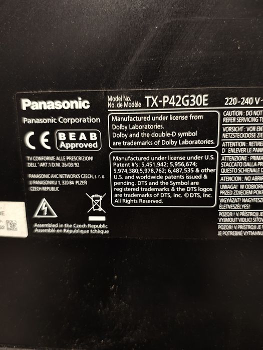 Telewizor Panasonic 42 cale