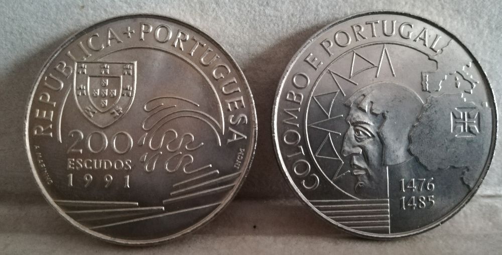 Moedas 200$00 Portugal