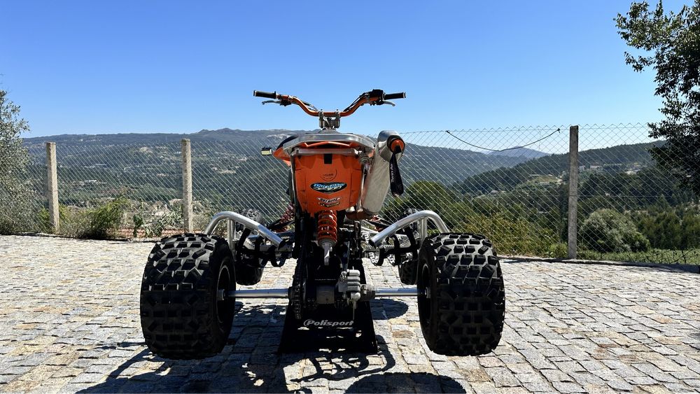 Moto 4 / quad ktm 450sx atv com 170 horas originais e manual
