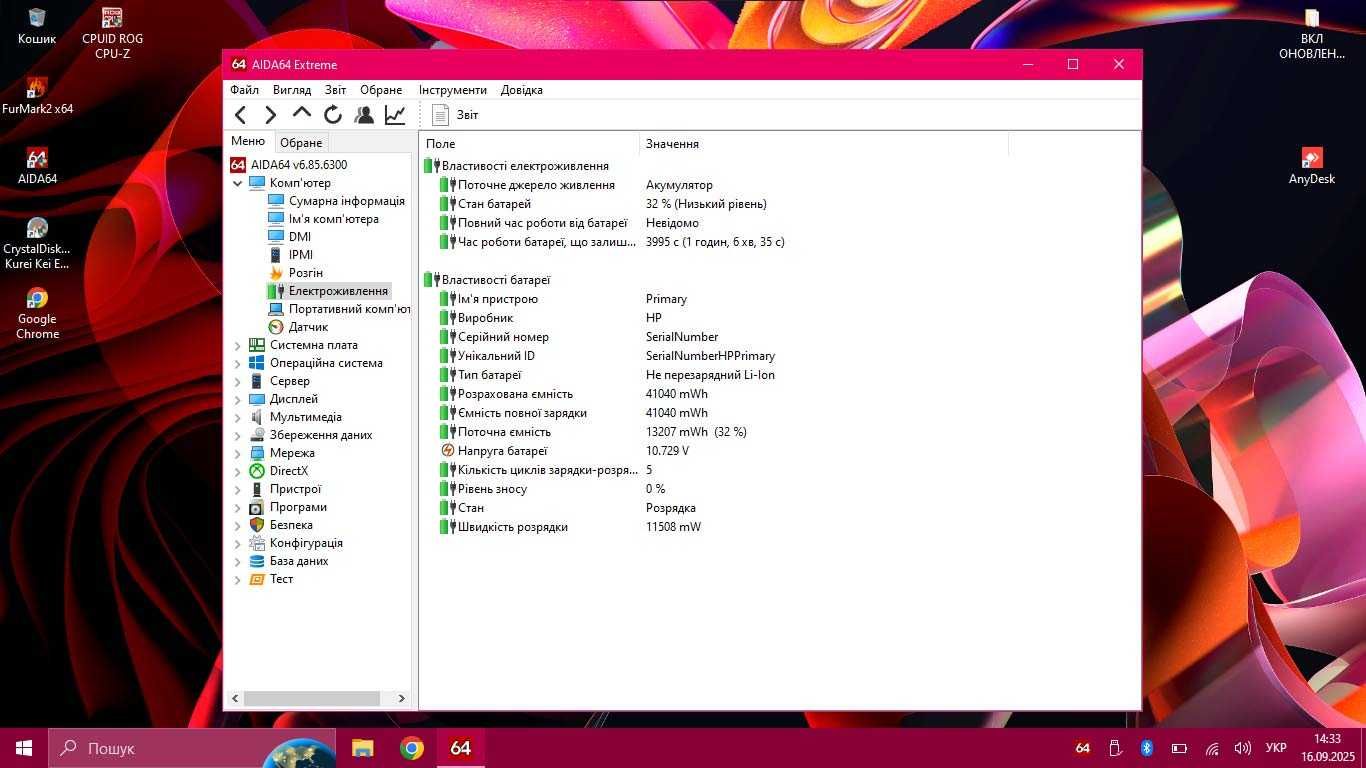 Ультрабук HP 15 [cенсорний] - Core i3 1215U 6 ядер/16 GB/256 GB NVME