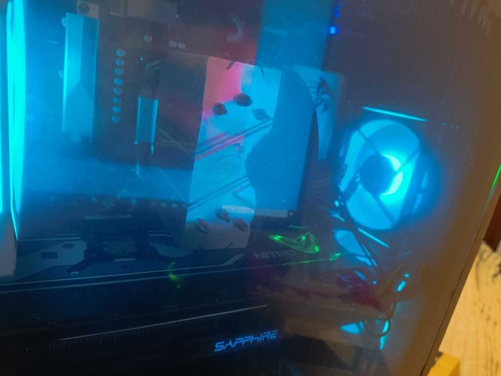 Ігровий пк Ryzen 5 3600 vega 64  32ddr4 rgb з пульта