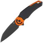 Nóż składany Fox Metamorphosis Black Aluminium, Black PVD M390