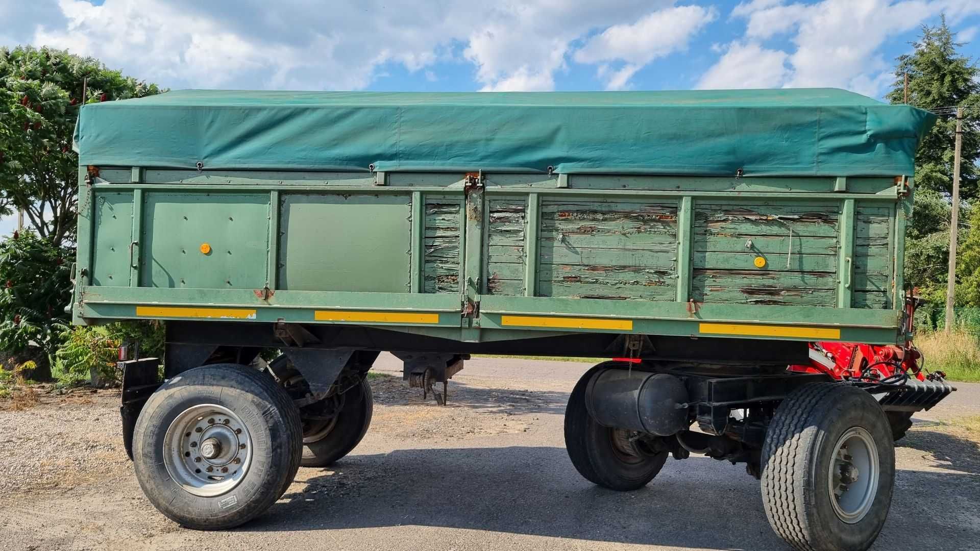 Przyczepa dwustronny kiper wywrot Blumhardt 16 zarejestrowana Niemiec