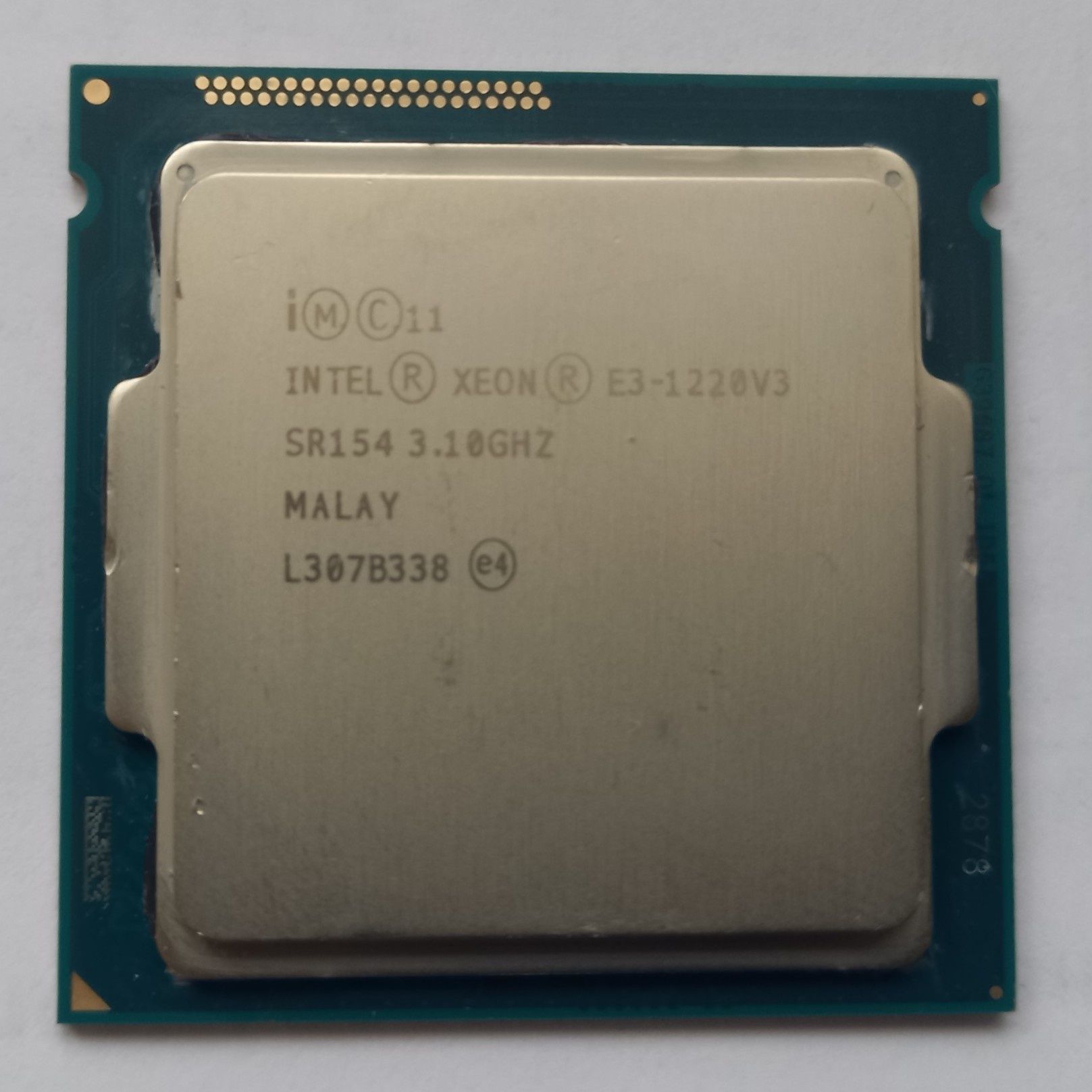 Процесор Intel Xeon E3 1220 v3