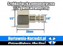 Szybkozłączka pneumatyczna 1/2" typ męski gw. wewnętrzny Geko