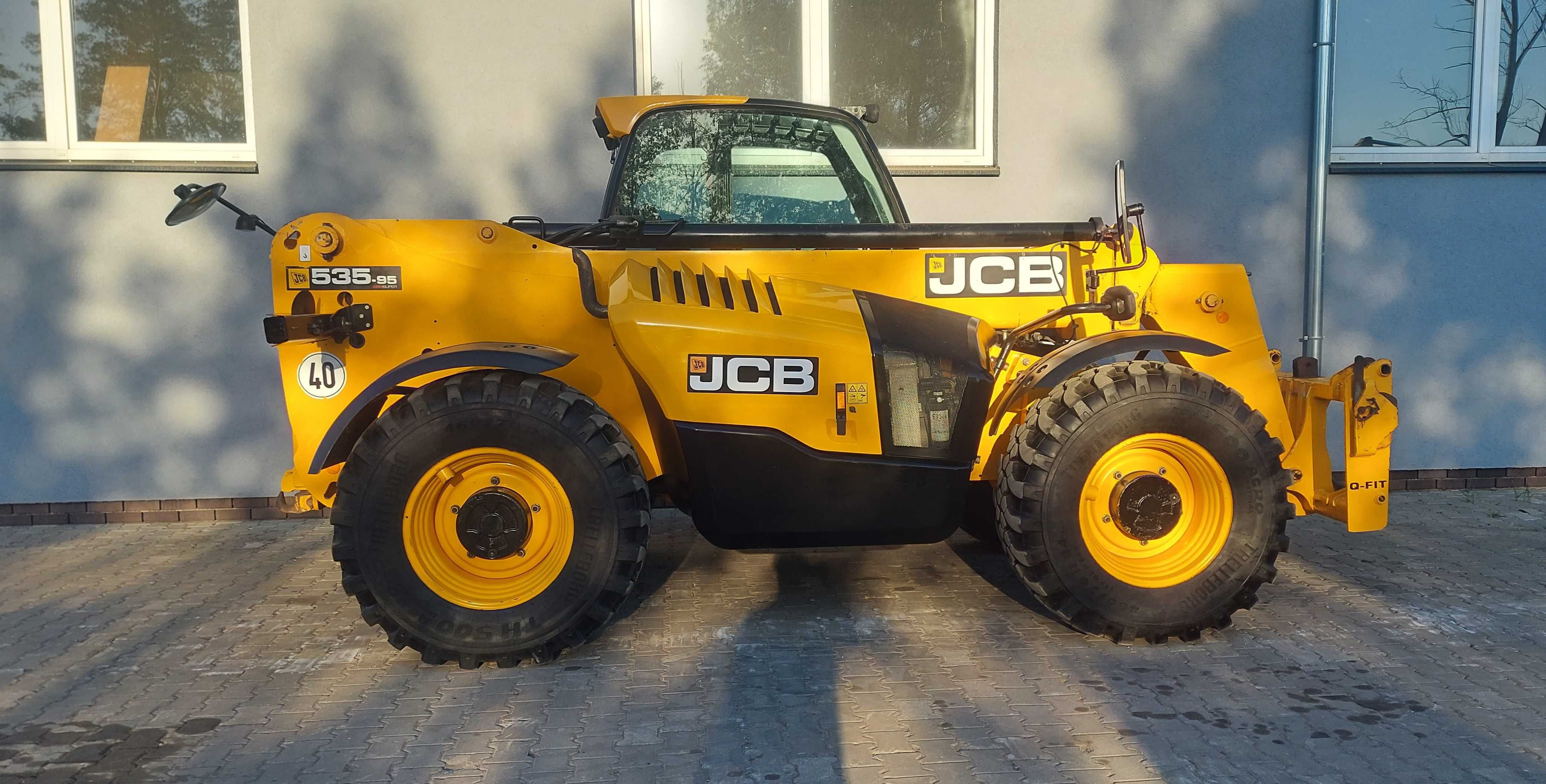 JCB 535-95 AGRI SUPER Oryginał 130KM 40KM/H Bogata Wersja 9,5m 3,5t