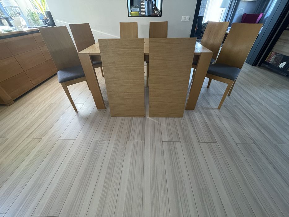 Stół PAGED TORONTO dąb naturalny 140/230x90