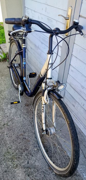 Rower miejski aluminiowy CONWAY damka 28" 7biegów dynamo w kole Tarnów