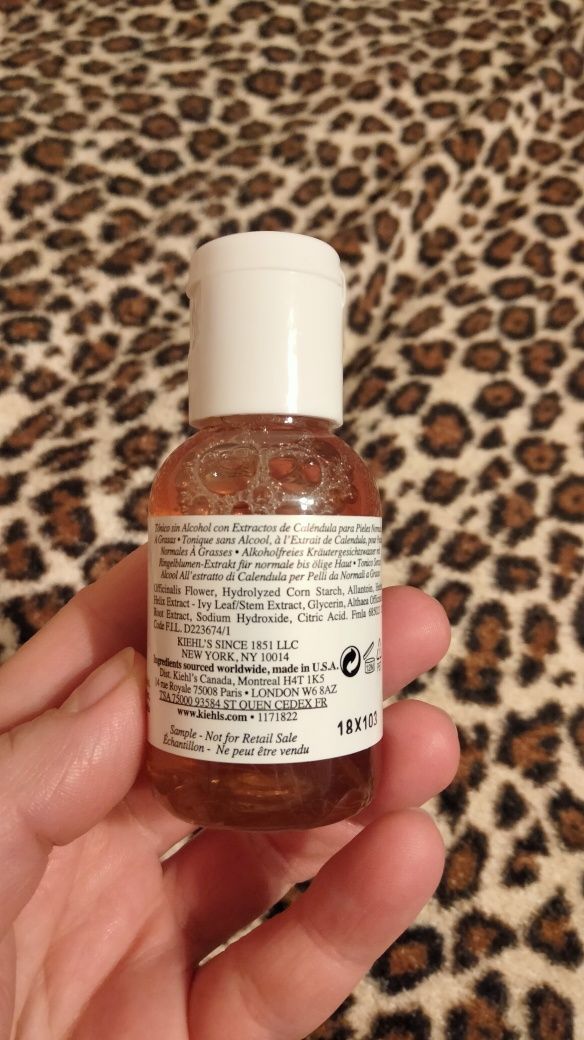 Ultra facial cream Kiehl's 7 ml i toner calendula herbal-extract 40ml