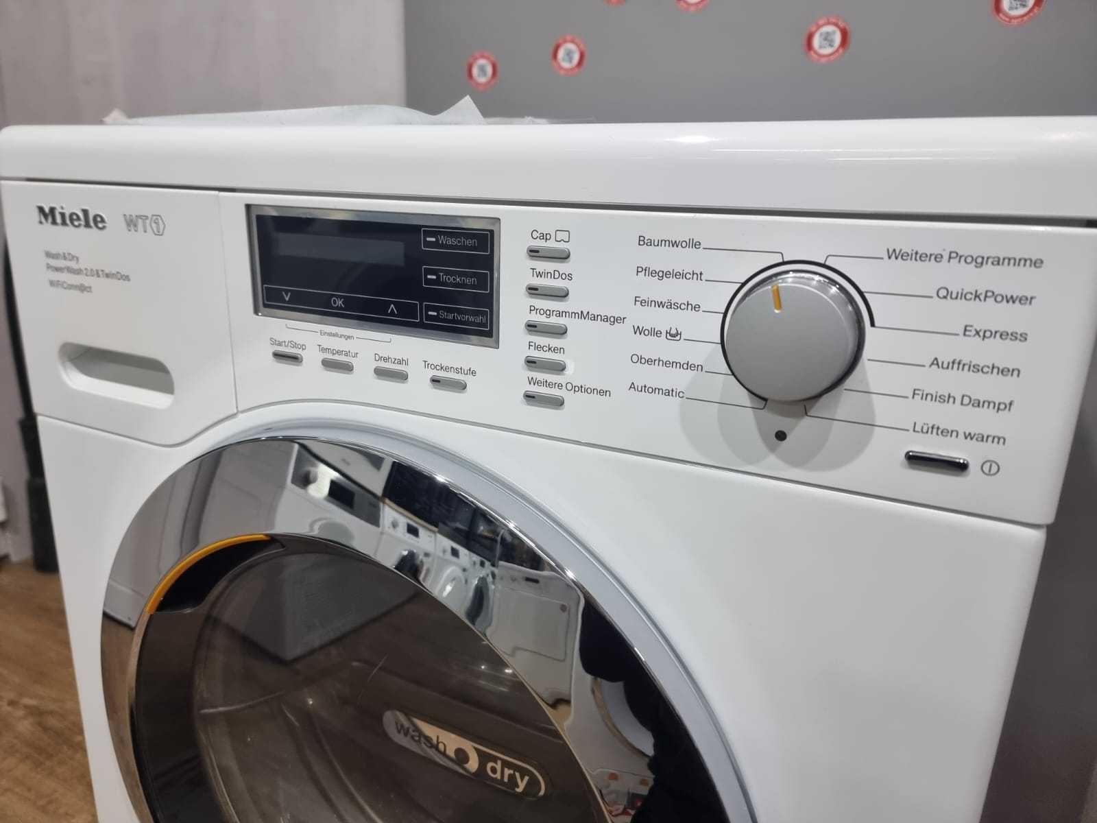 Pralko-suszarka Miele WT1 WTH 720 WPM, wsad: 7/4kg, TwinDos, PARA