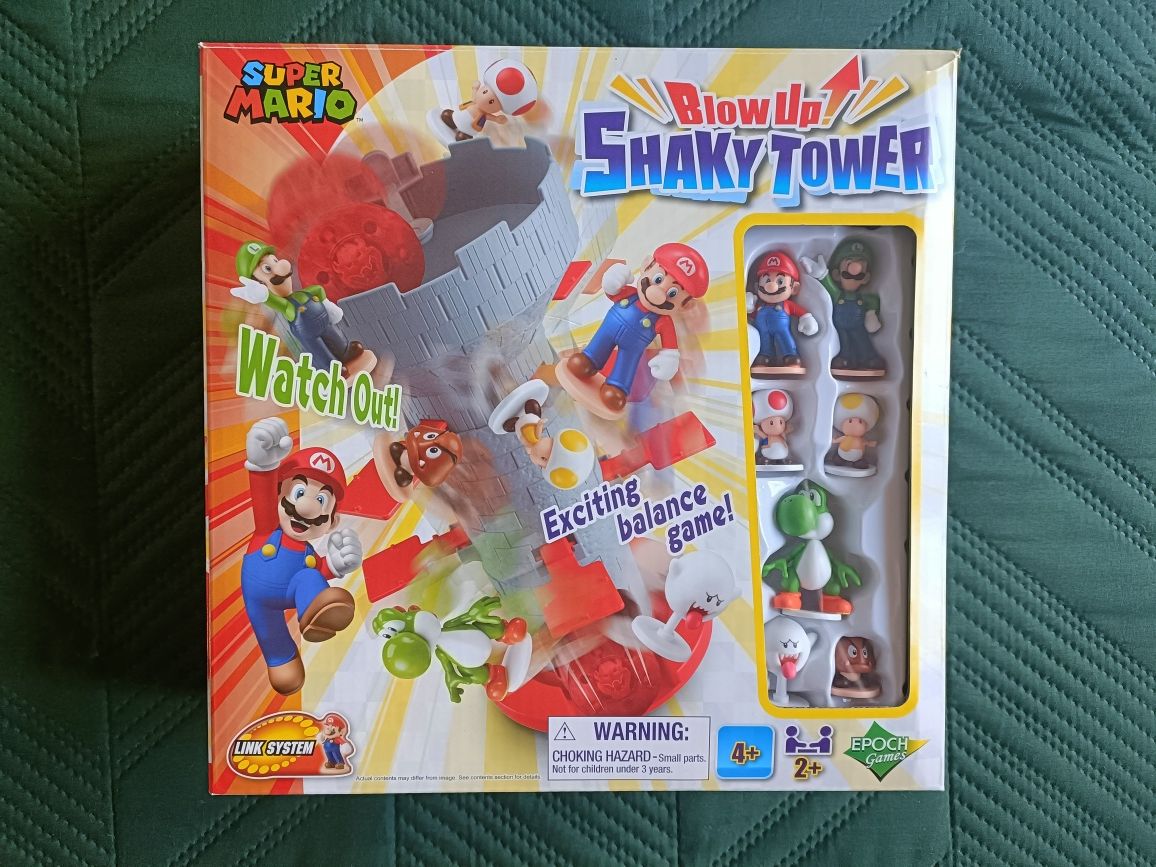 Gra super Mario epoche blow up shaky tower