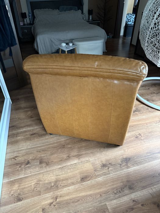 Fotel skóra prawdziwa